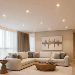 SPOT EMB. LED KIT RD. 7W 3.000K KIAN