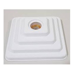 PLAFON  PVC GLOBO QUADRADO...