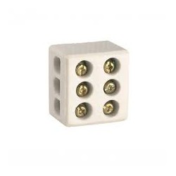 CONECTOR PORCELANA  L&C 3 X...