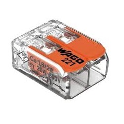 WAGO CONECTOR EMENDA 0,2 A...