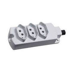 TOMADA BARRA 3 SAIDAS 2P+T...