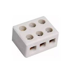 CONECTOR PORCELANA  3 X 10 MM