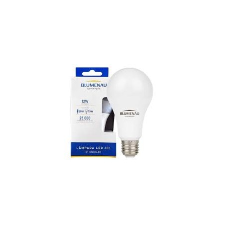 LAMPADA LED  BULBO 12W BLUMENAU 6500K